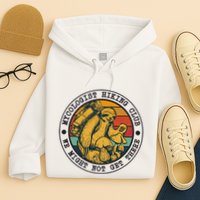 Mycologist Hiking Club We Might Not Get There Sloth Hoodie