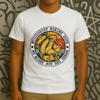 Mycologist Hiking Club We Might Not Get There Sloth T-Shirt