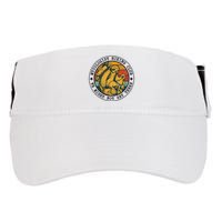 Mycologist Hiking Club We Might Not Get There Sloth Adult Drive Performance Visor