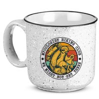 Mycologist Hiking Club We Might Not Get There Sloth 15oz Campfire Ceramic Mug