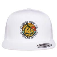 Mycologist Hiking Club We Might Not Get There Sloth Flatbill Hat