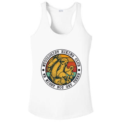 Mycologist Hiking Club We Might Not Get There Sloth Ladies PosiCharge Competitor Racerback Tank