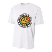 Mycologist Hiking Club We Might Not Get There Sloth Youth Performance Sprint T-Shirt