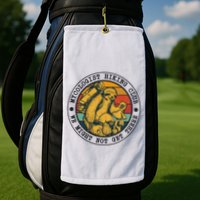 Mycologist Hiking Club We Might Not Get There Sloth Golf Towel