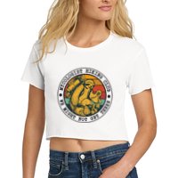 Mycologist Hiking Club We Might Not Get There Sloth Crop Top