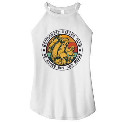 Mycologist Hiking Club We Might Not Get There Sloth Women's Perfect Tri Rocker Tank