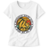 Mycologist Hiking Club We Might Not Get There Sloth Womens T-Shirt