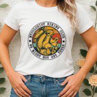 Mycologist Hiking Club We Might Not Get There Sloth Womens T-Shirt