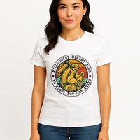 Mycologist Hiking Club We Might Not Get There Sloth Womens T-Shirt
