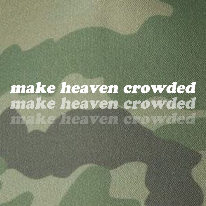 Make Heaven Crowded Legacy Tie Dye Trucker Hat