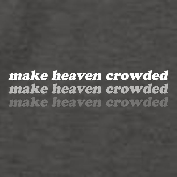 Make Heaven Crowded Vector Backpack