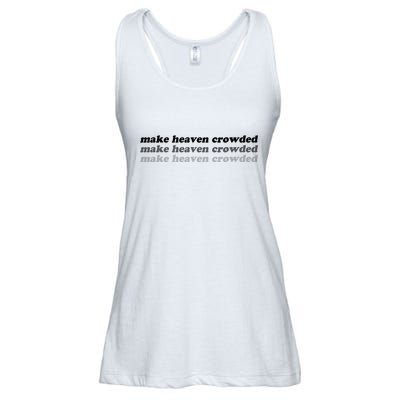 Make Heaven Crowded Ladies Essential Flowy Tank