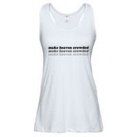 Make Heaven Crowded Ladies Essential Flowy Tank