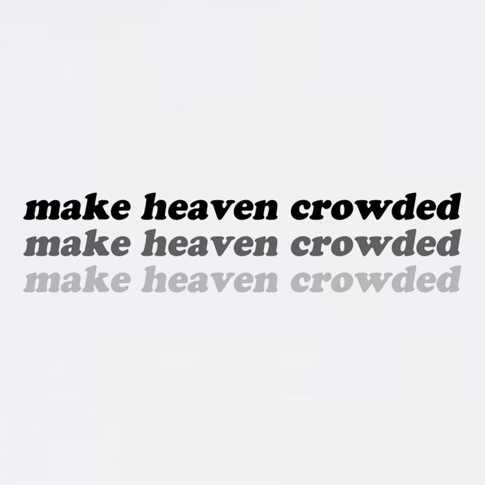 Make Heaven Crowded Flatbill Hat