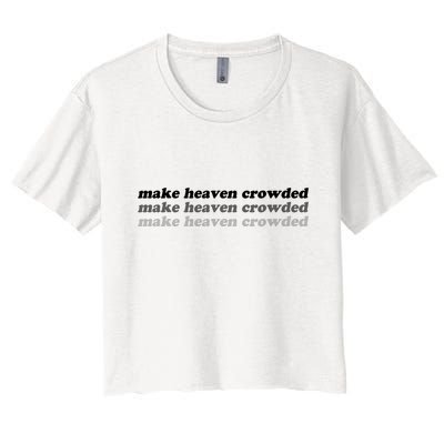 Make Heaven Crowded Crop Top