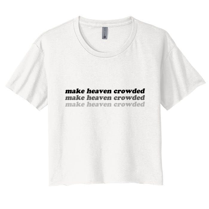 Make Heaven Crowded Crop Top