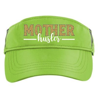 Mother Hustler Ceo Small Business Owner Best Mom Ever Great Gift Adult Drive Performance Visor