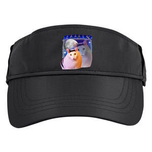 Meme Huh Cat Adult Drive Performance Visor