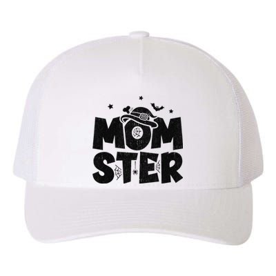 Mom Halloween Costume Halloween Mom Momster Halloween Yupoong Adult 5-Panel Trucker Hat