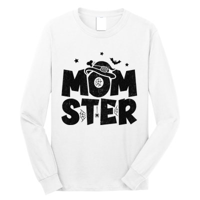 Mom Halloween Costume Halloween Mom Momster Halloween Long Sleeve Shirt