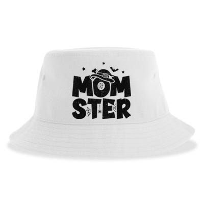 Mom Halloween Costume Halloween Mom Momster Halloween Sustainable Bucket Hat