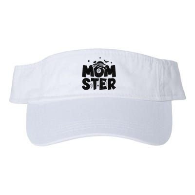 Mom Halloween Costume Halloween Mom Momster Halloween Valucap Bio-Washed Visor