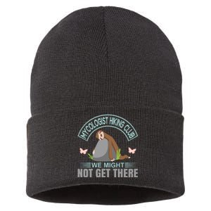 Mycologist Hiking Club We Might Not Get There Sustainable Knit Beanie