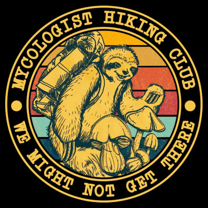 Mycologist Hiking Club We Might Not Get There Sloth Impact Tech Backpack
