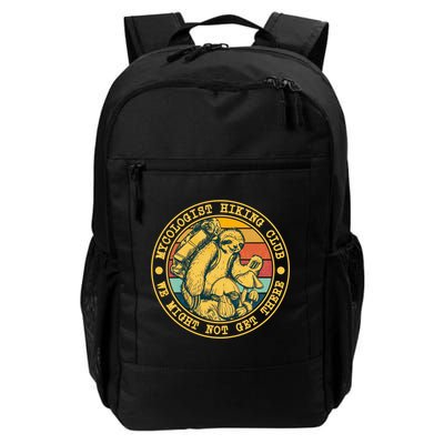 Mycologist Hiking Club We Might Not Get There Sloth Backpack