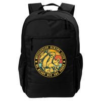 Mycologist Hiking Club We Might Not Get There Sloth Backpack