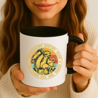 Mycologist Hiking Club We Might Not Get There Sloth Mug