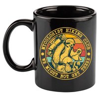 Mycologist Hiking Club We Might Not Get There Sloth 11oz C Handle Ceramic Mug