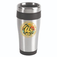 Mycologist Hiking Club We Might Not Get There Sloth 16oz Travel Tumbler
