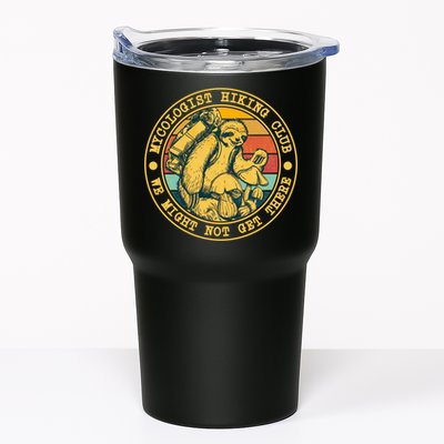 Mycologist Hiking Club We Might Not Get There Sloth Tumbler