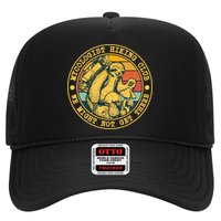 Mycologist Hiking Club We Might Not Get There Sloth Hat