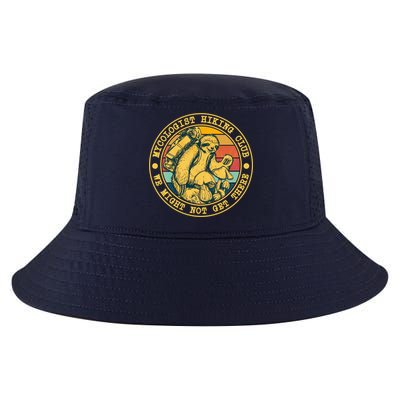 Mycologist Hiking Club We Might Not Get There Sloth Cool Comfort Performance Bucket Hat