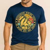 Mycologist Hiking Club We Might Not Get There Sloth Performance Shirt