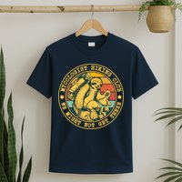 Mycologist Hiking Club We Might Not Get There Sloth T-Shirt