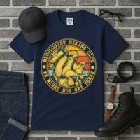 Mycologist Hiking Club We Might Not Get There Sloth Tall T-Shirt