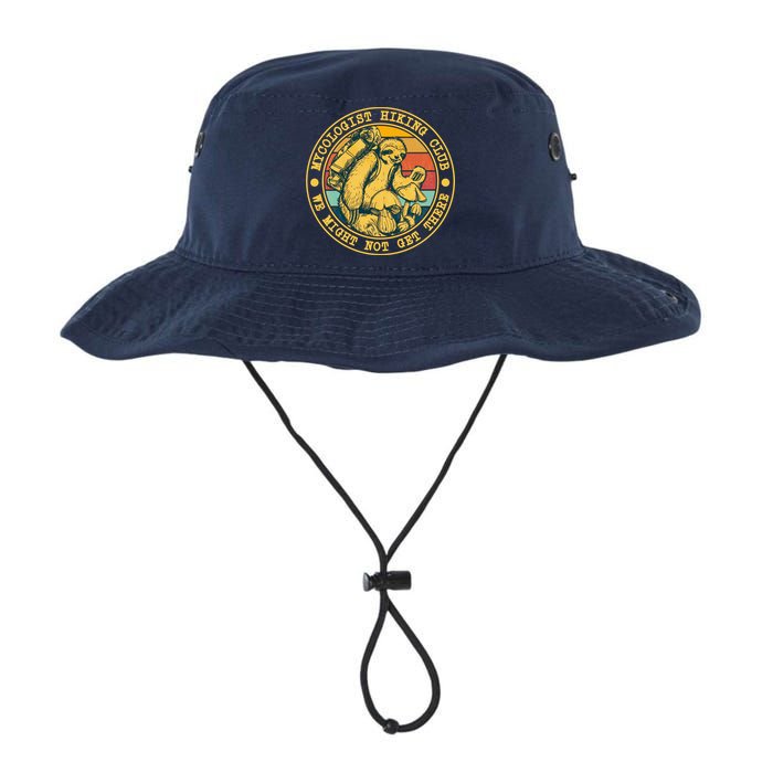 Mycologist Hiking Club We Might Not Get There Sloth Bucket Hat