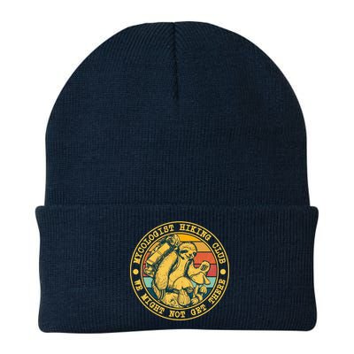 Mycologist Hiking Club We Might Not Get There Sloth Beanie