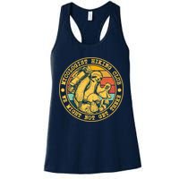 Mycologist Hiking Club We Might Not Get There Sloth Womens Tank Top