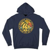 Mycologist Hiking Club We Might Not Get There Sloth Tall Hoodie