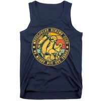 Mycologist Hiking Club We Might Not Get There Sloth Tank Top