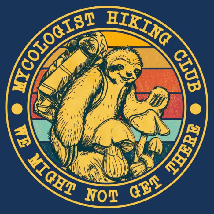 Mycologist Hiking Club We Might Not Get There Sloth Tank Top