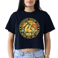 Mycologist Hiking Club We Might Not Get There Sloth Crop Top