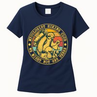 Mycologist Hiking Club We Might Not Get There Sloth Womens T-Shirt