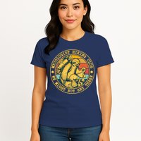 Mycologist Hiking Club We Might Not Get There Sloth Womens T-Shirt