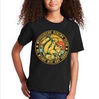 Mycologist Hiking Club We Might Not Get There Sloth Kids T-Shirt
