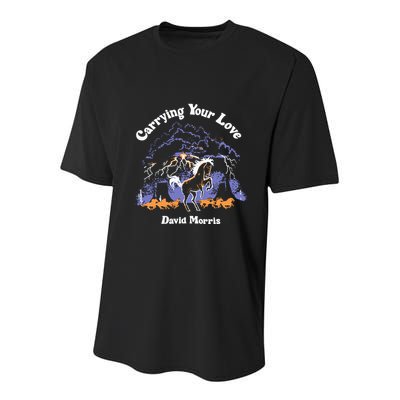 Miranda Harrison Carrying Your Love David Morris Youth Performance Sprint T-Shirt